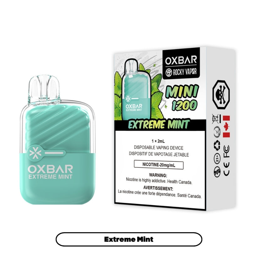 OXBAR X Rocky Vapor Mini 2mL 1200 Puff Disposable Vape