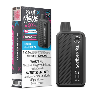 Flavour Beast Mode MAX 18000 Puff Disposable Vape Bomb Blue Razz