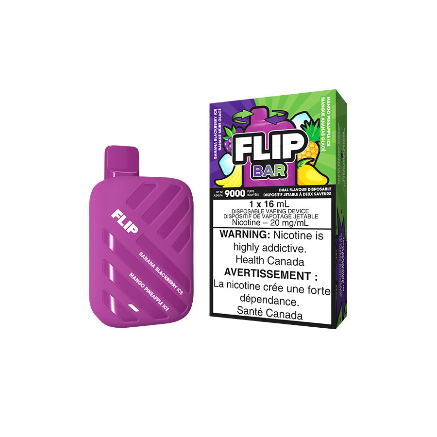 Flip Bar Disposable 2-in-1 9000 Puff Rechargeable 16ml