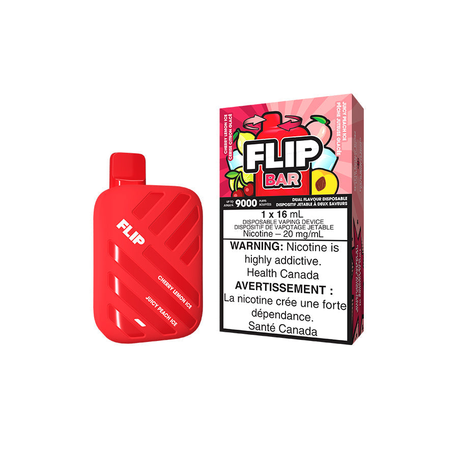 Flip Bar Disposable 2-in-1 9000 Puff Rechargeable 16ml