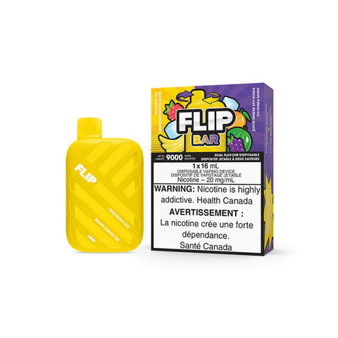 Flip Bar Disposable 2-in-1 9000 Puff Rechargeable 16ml