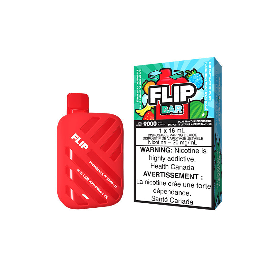 Flip Bar Disposable 2-in-1 9000 Puff Rechargeable 16ml