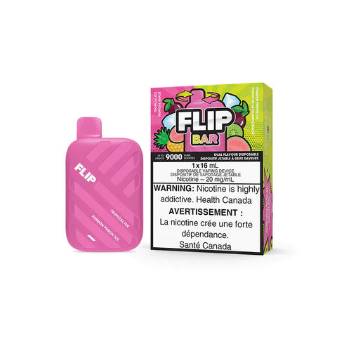 Flip Bar Disposable 2-in-1 9000 Puff Rechargeable 16ml