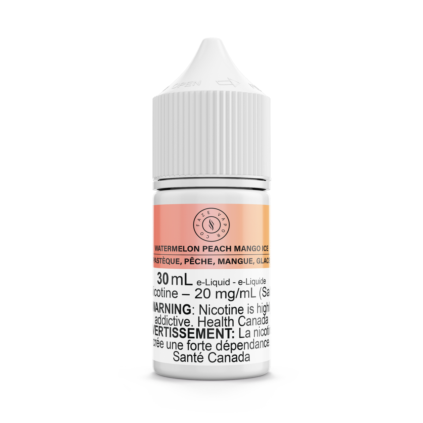 Faze Vapor Co Salts - Watermelon Peach Mango Ice