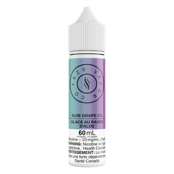 Faze Vapor Co 60 mL Salts - Aloe Grape Ice