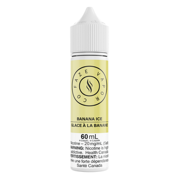 Faze Vapor Co 60 mL Salts - Banana Ice