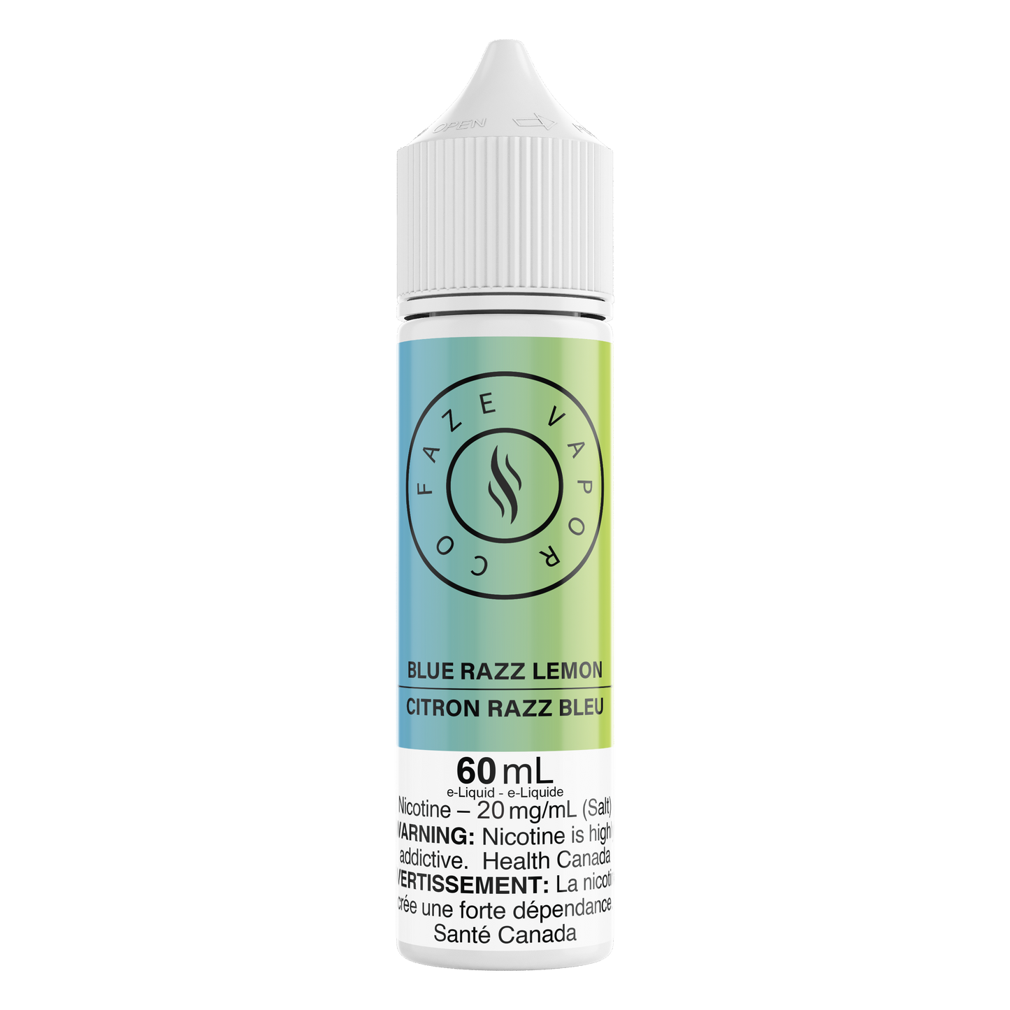 Faze Vapor Co 60 mL Salts - Blue Razz Lemon