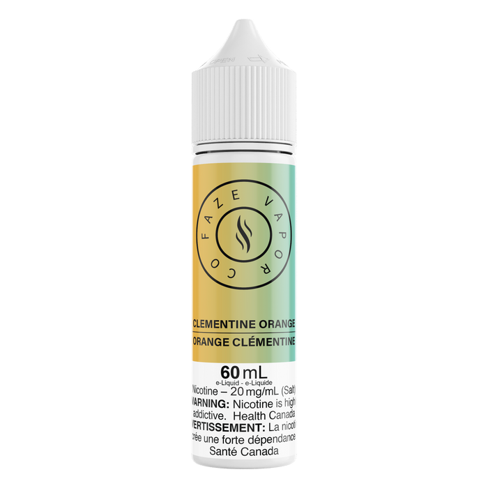 Faze Vapor Co 60 mL Salts - Clementine Orange