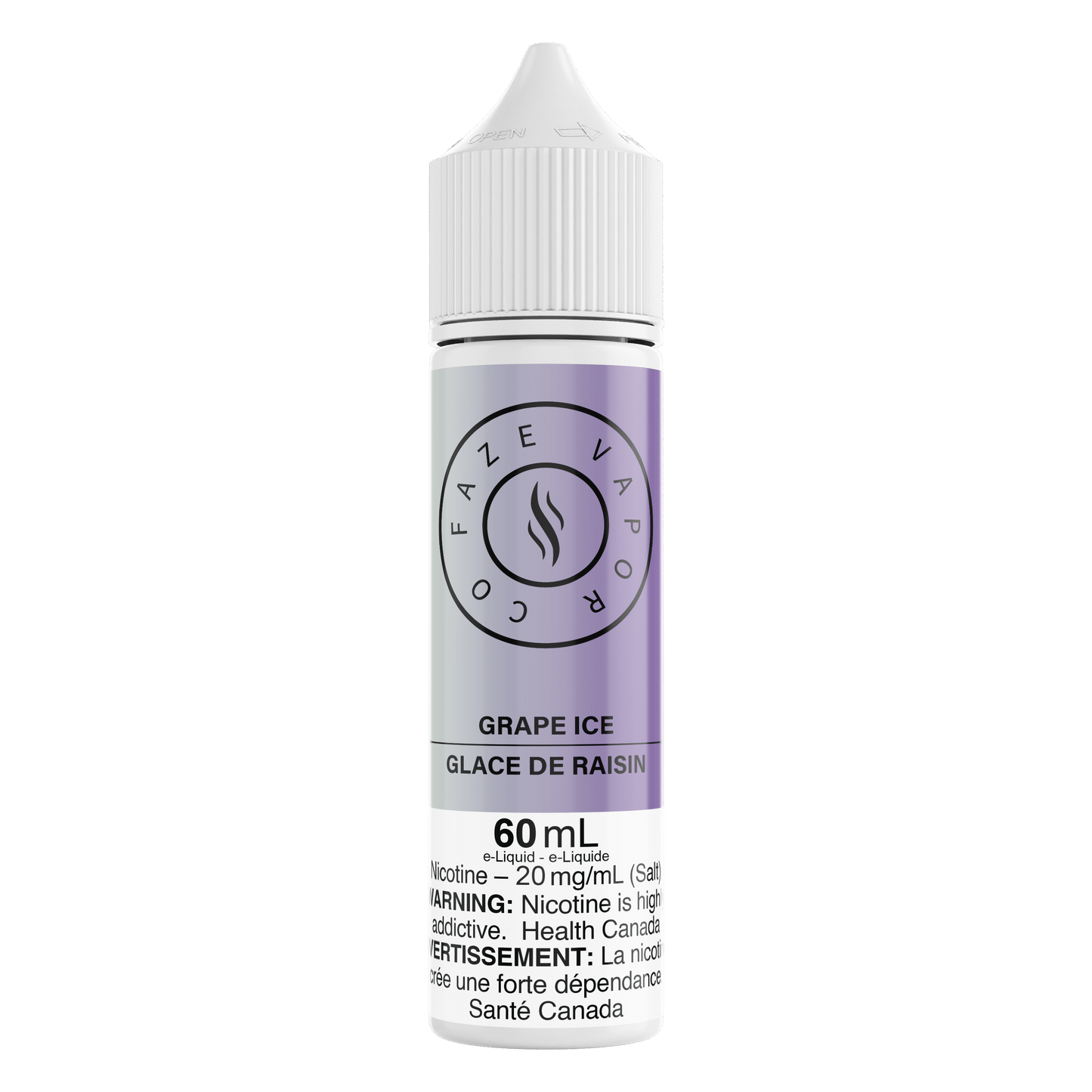 Faze Vapor Co 60 mL Salts - Grape Ice