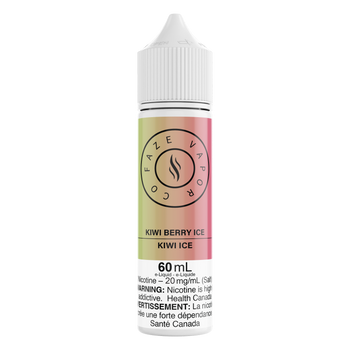 Faze Vapor Co 60 mL Salts - Kiwi Berry Ice