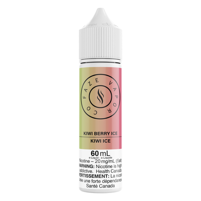 Faze Vapor Co 60 mL Salts - Kiwi Berry Ice