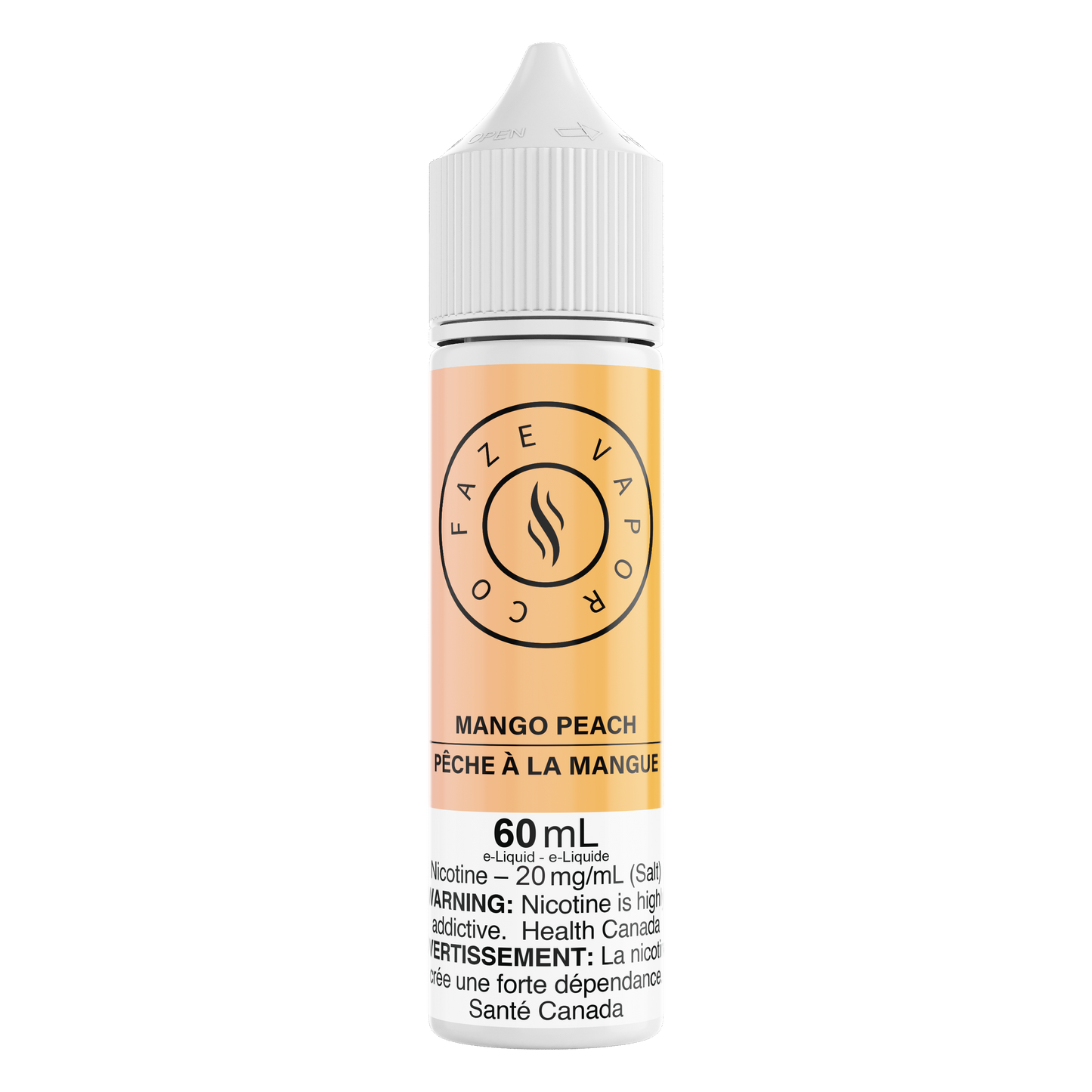 Faze Vapor Co 60 mL Salts - Mango Peach