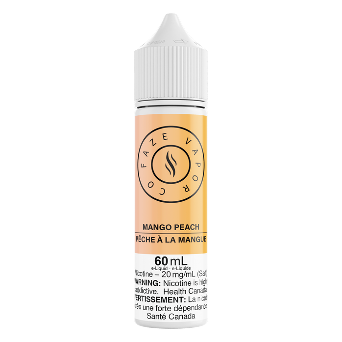 Faze Vapor Co 60 mL Salts - Mango Peach