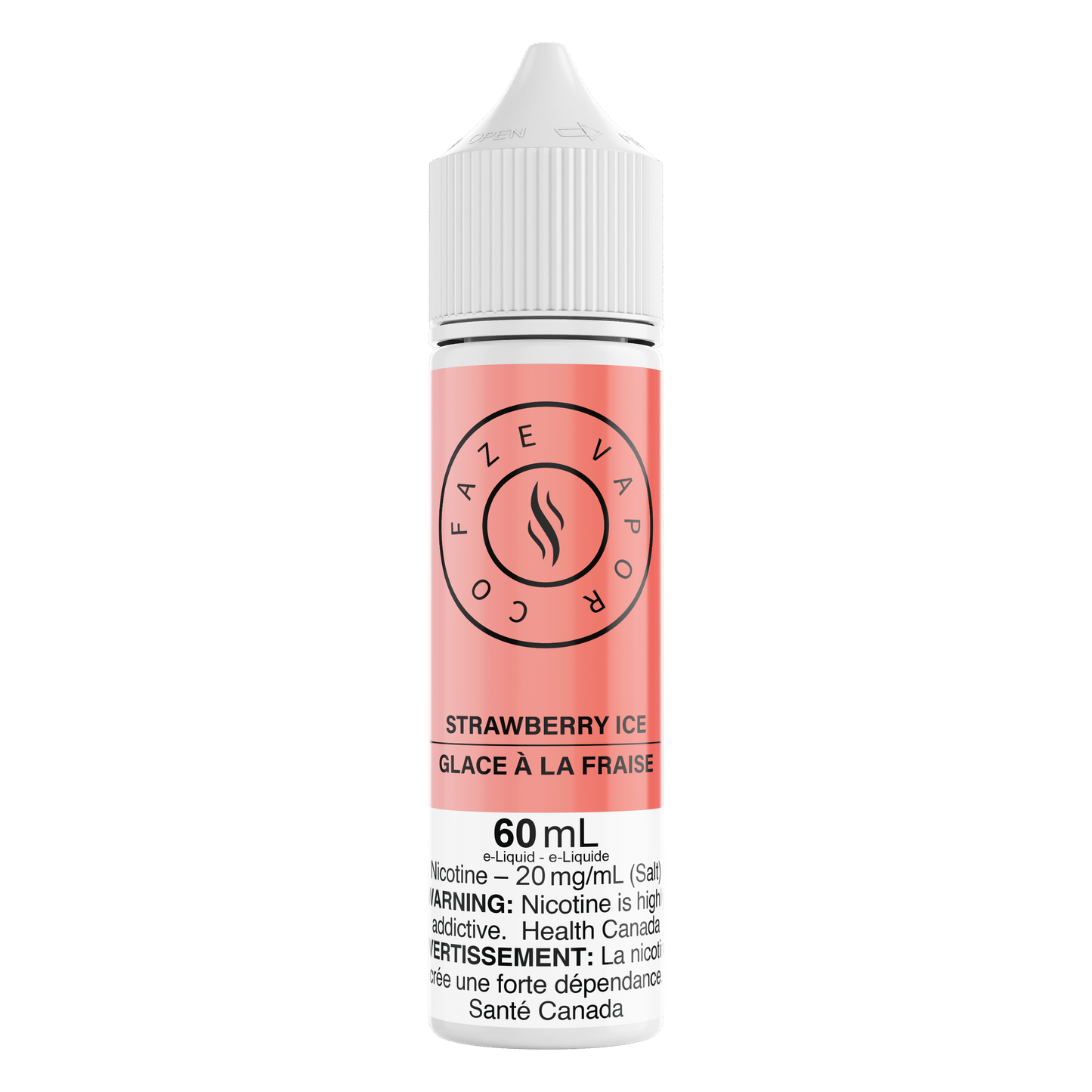 Faze Vapor Co 60 mL Salts - Strawberry Ice