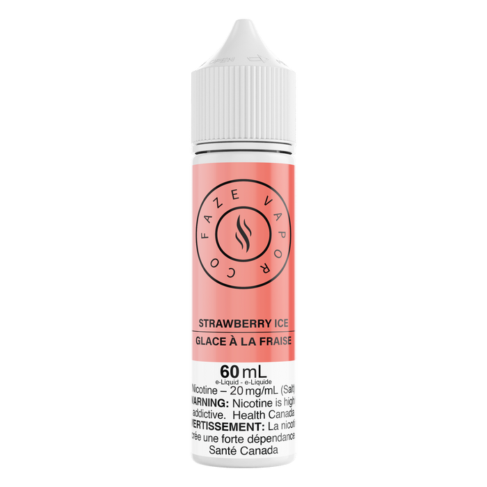 Faze Vapor Co 60 mL Salts - Strawberry Ice