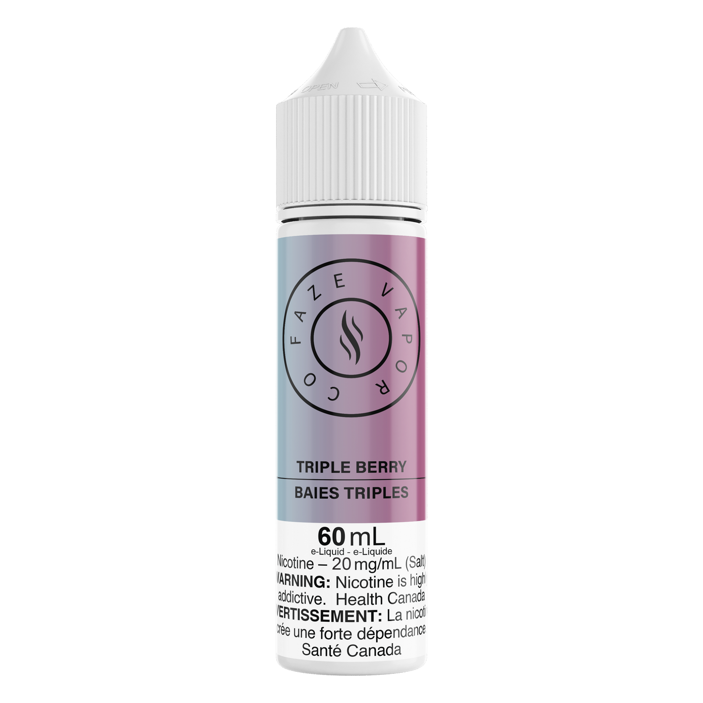 Faze Vapor Co 60 mL Salts - Triple Berry