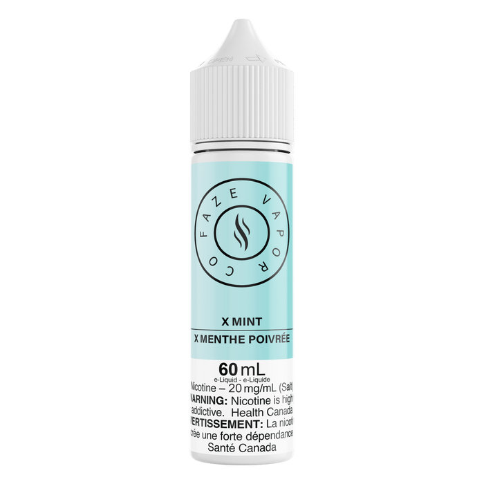 Faze Vapor Co 60 mL Salts - X Mint