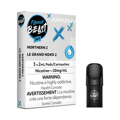 Flavour Beast STLTH/ALLO S-Pod Pack Flavor Northern 2