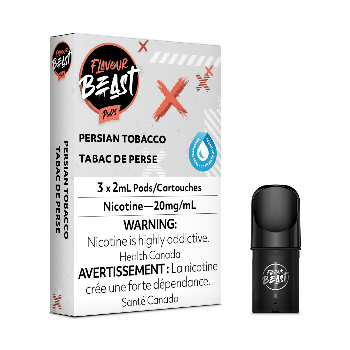 Flavour Beast STLTH/ALLO S-Pod Pack Flavor Persian Tobacco