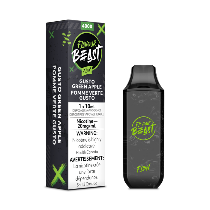 Flavour Beast Flow Rechargeable Disposable 4000 Puff Flavor 10ml