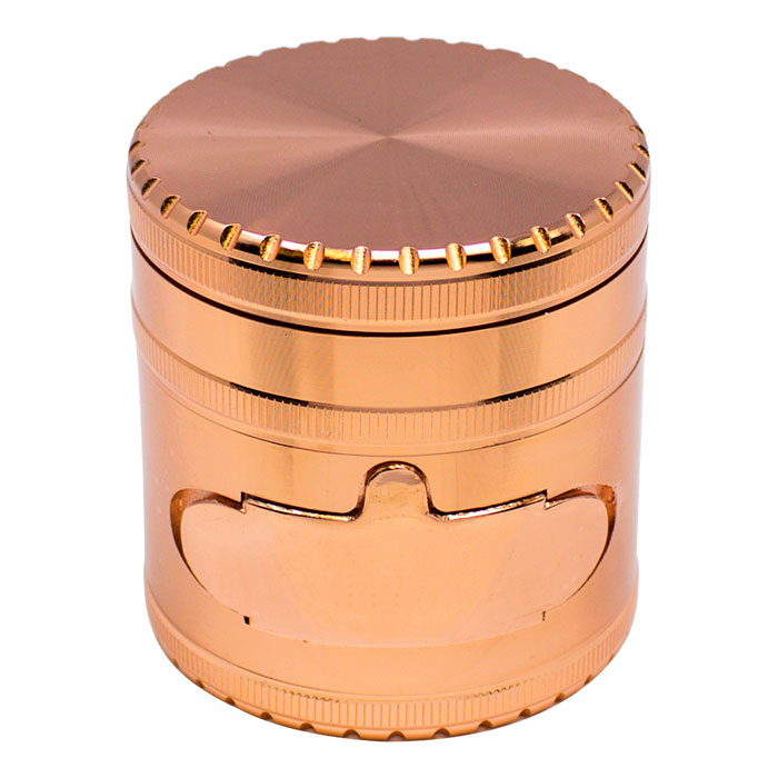 Four Stage 63mm Aluminum Grinder Gun/Gold