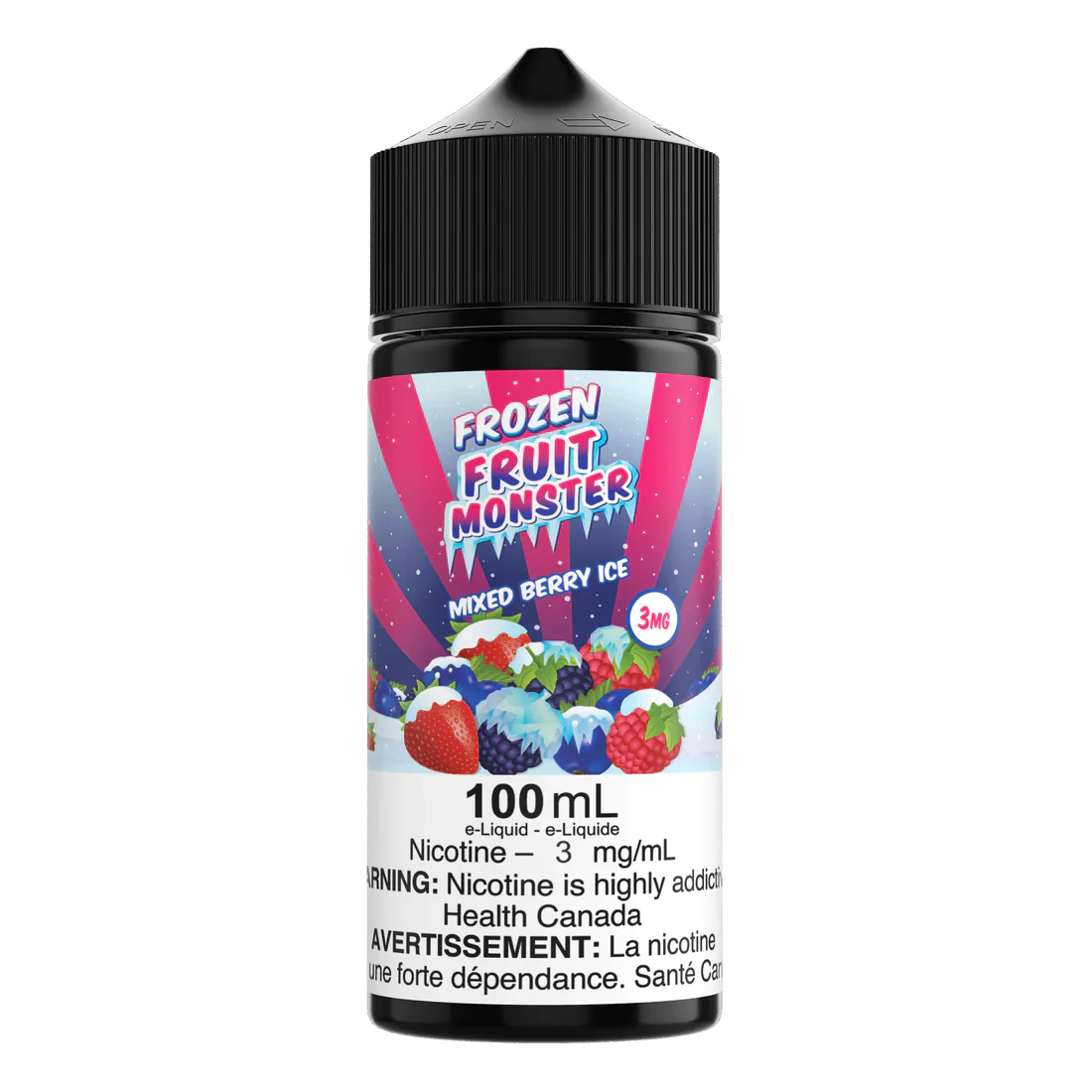 Frozen Fruit Monster 100mL - Mixed Berry Ice