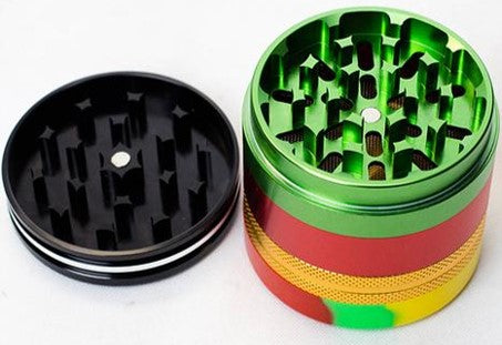 Infyniti 4 part Silicone and Aluminum Grinder