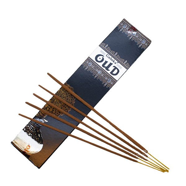 Goloka – Oud 9″ Incense Sticks (15g)