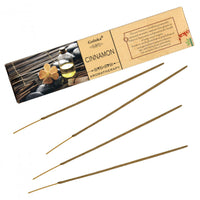 Goloka – Aromatherapy Series 9″ Incense Sticks Cinnamon (15g)
