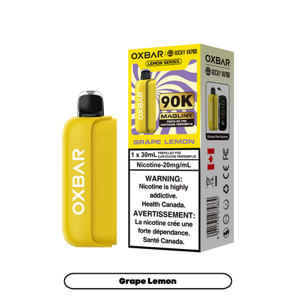 OXBAR Maglink Replacement Prefilled Pod 30mL