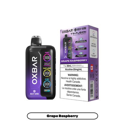 OXBAR X Rocky Vapor Tri Fusion Disposable Vape 30mL