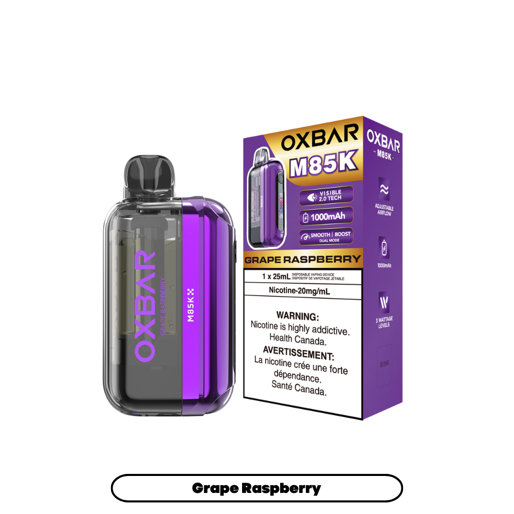 OXBAR M85K Puff Rechargeable Disposable Vape 25mL