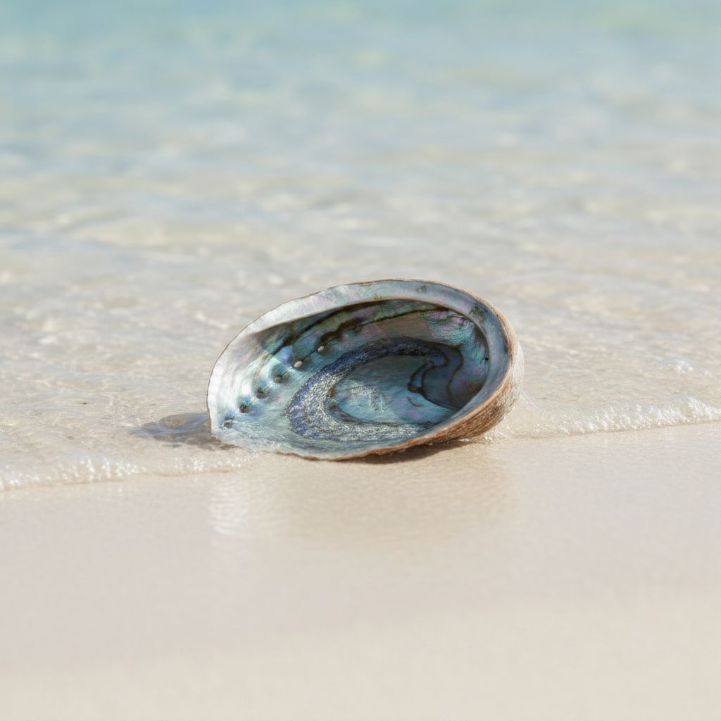 5-6" Mexico Green Abalone Shell