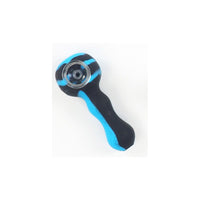 Silicone Pipe with Glass removable Filter