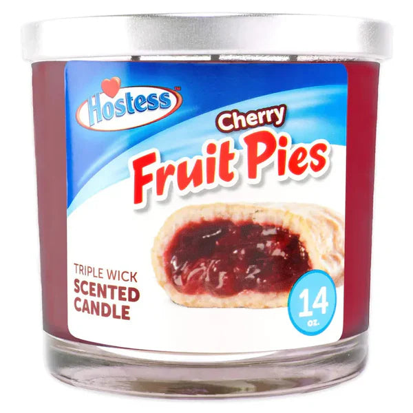 Hostess - 14oz Cherry Fruit Pies Triple Wick Candle