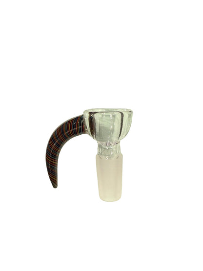 Wig-Wag Handle Glass Bowl