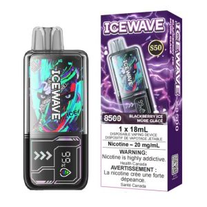 [CLEARANCE] Icewave X8500 Puff S50 Rechargeable Disposable Vape 18ml