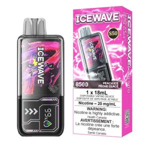 [CLEARANCE] Icewave X8500 Puff S50 Rechargeable Disposable Vape 18ml