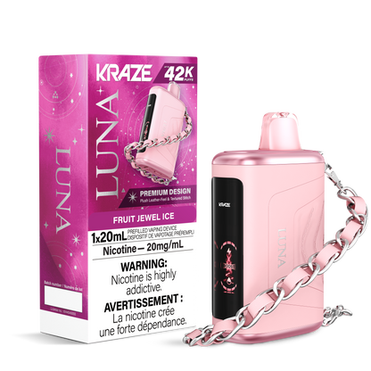 Kraze Luna Rechargeable Disposable Vape 20ml