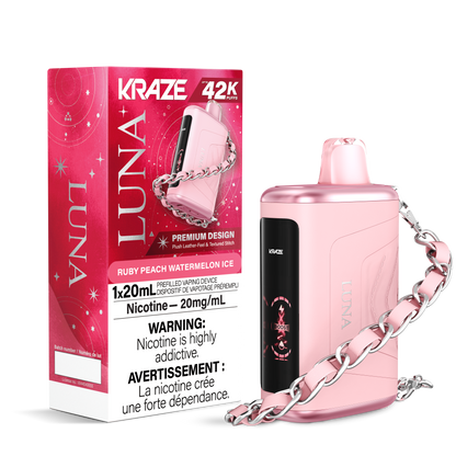 Kraze Luna Rechargeable Disposable Vape 20ml