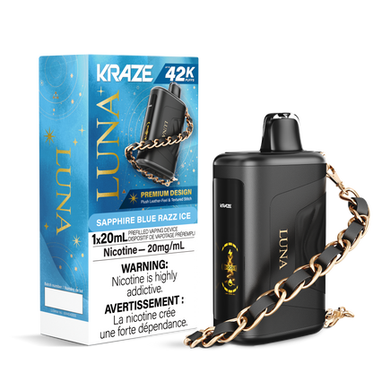 Kraze Luna Rechargeable Disposable Vape 20ml