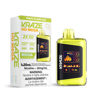 Kraze HD Mega 20k Rechargeable Disposable Vape Fruit Flash