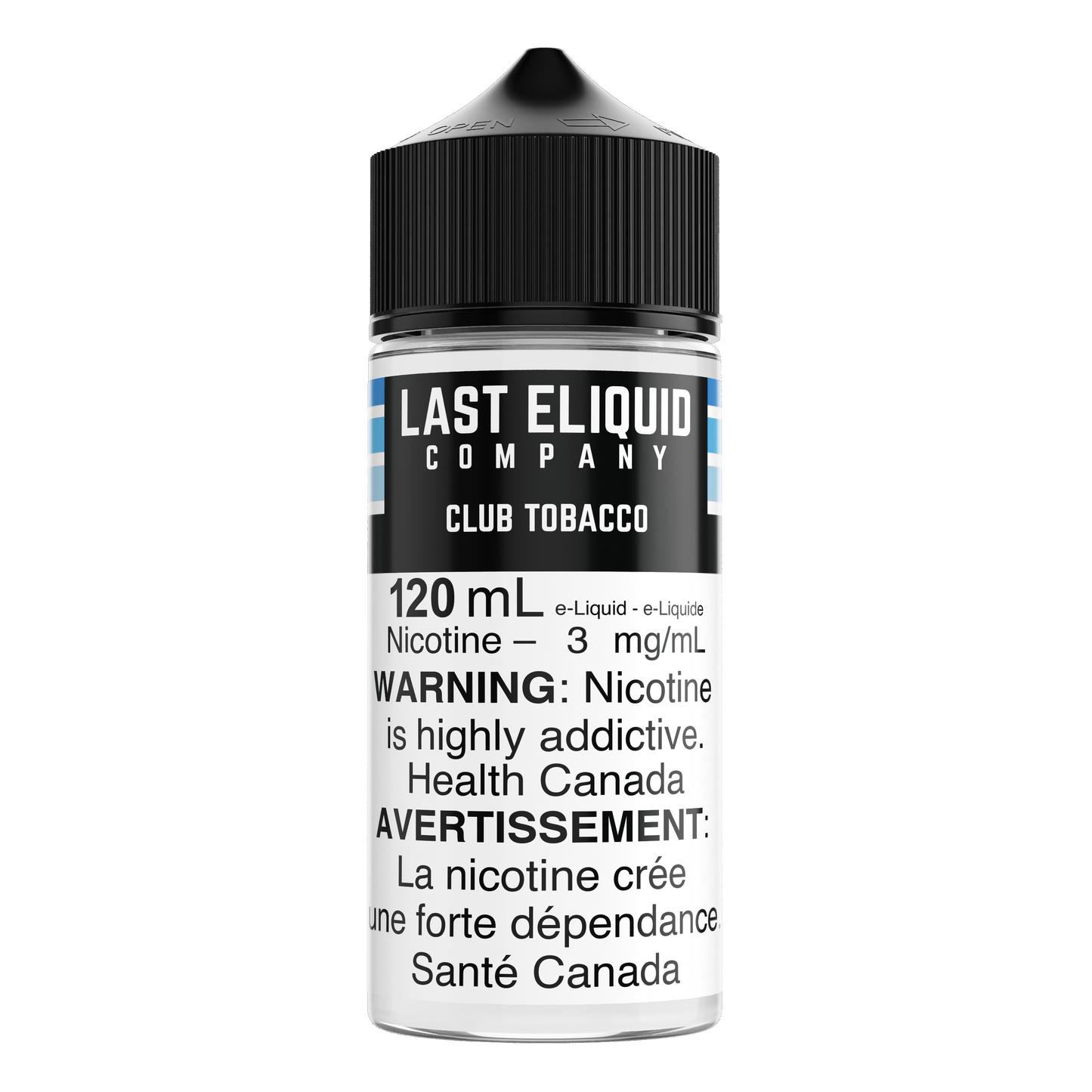 Club Tobacco - Dernière société de e-liquides *Nouveau nom, même saveur