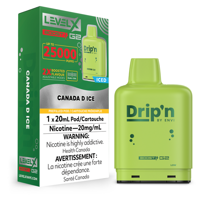 Envi Drip'n Level X G2 Boost Replacement Pod 20ml