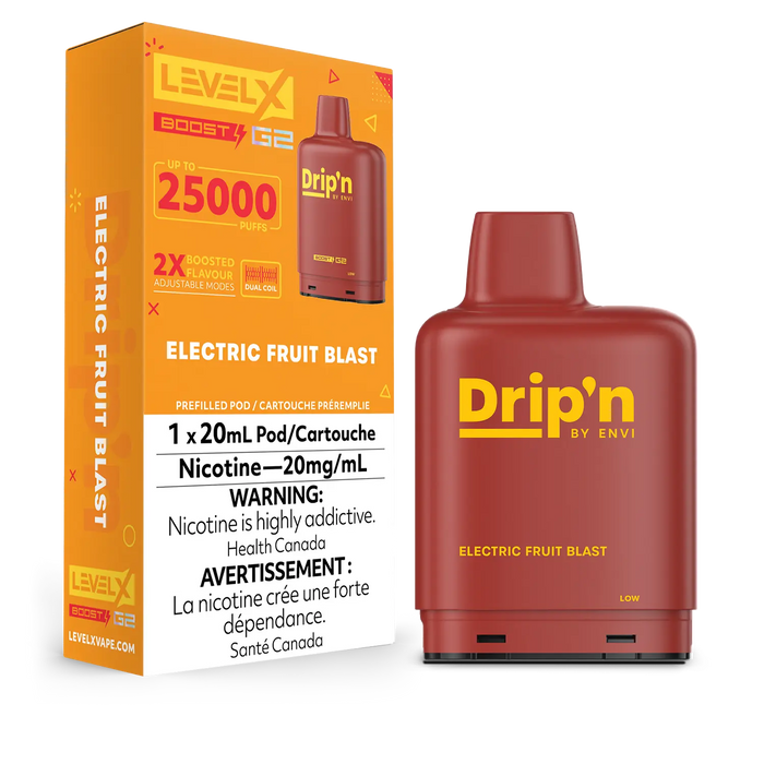 Envi Drip'n Level X G2 Boost Replacement Pod 20ml