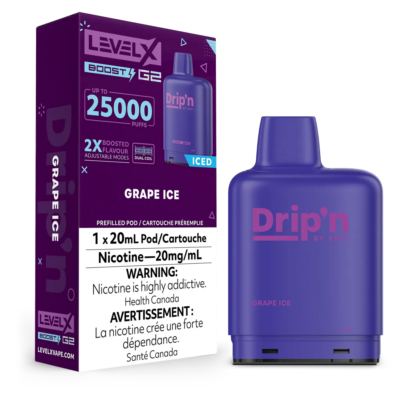 Envi Drip'n Level X G2 Boost Replacement Pod 20ml