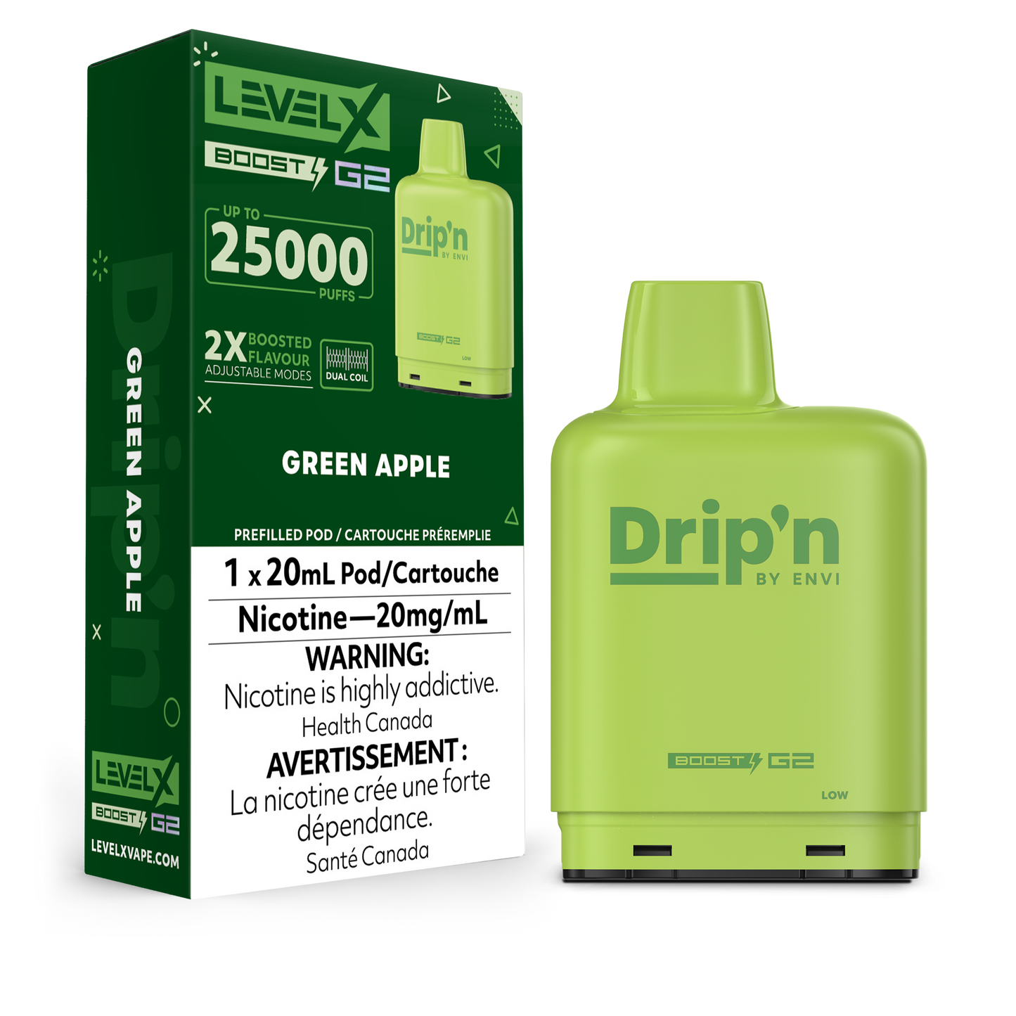 Envi Drip'n Level X G2 Boost Replacement Pod 20ml