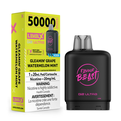 Flavour Beast Level X G2 Ultra Replacement Pod 20mL