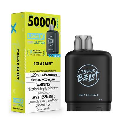 Flavour Beast Level X G2 Ultra Replacement Pod 20mL