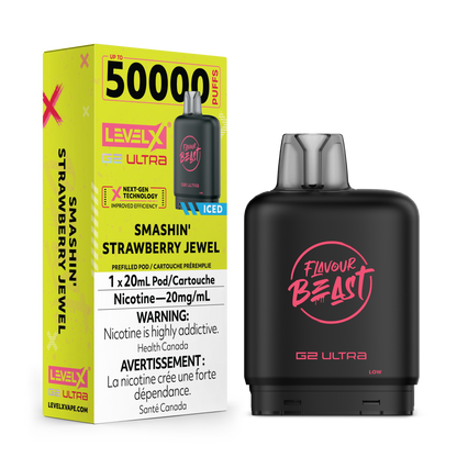 Flavour Beast Level X G2 Ultra Replacement Pod 20mL